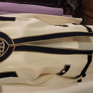 Women knit church suit no stains or flaws. Added hat to match suit